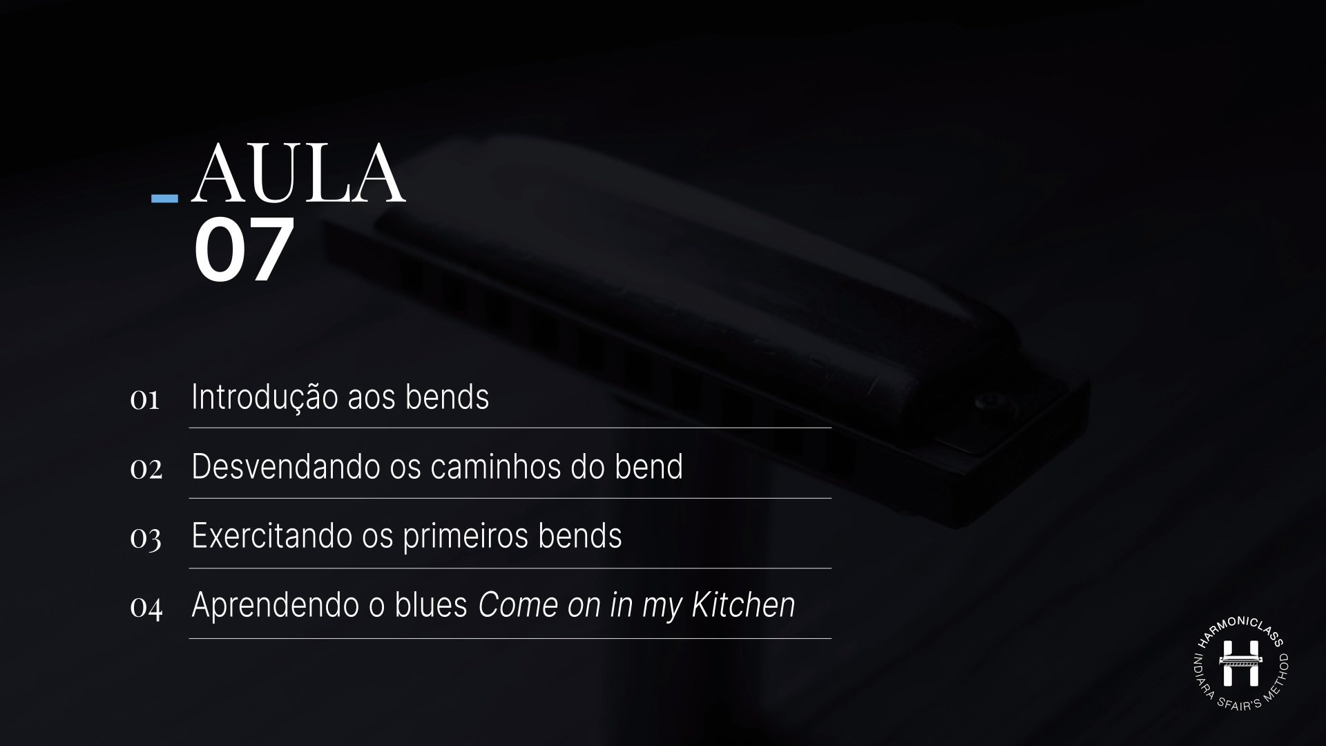 HARMONICLASS Learn Harmonica with Indiara Sfair