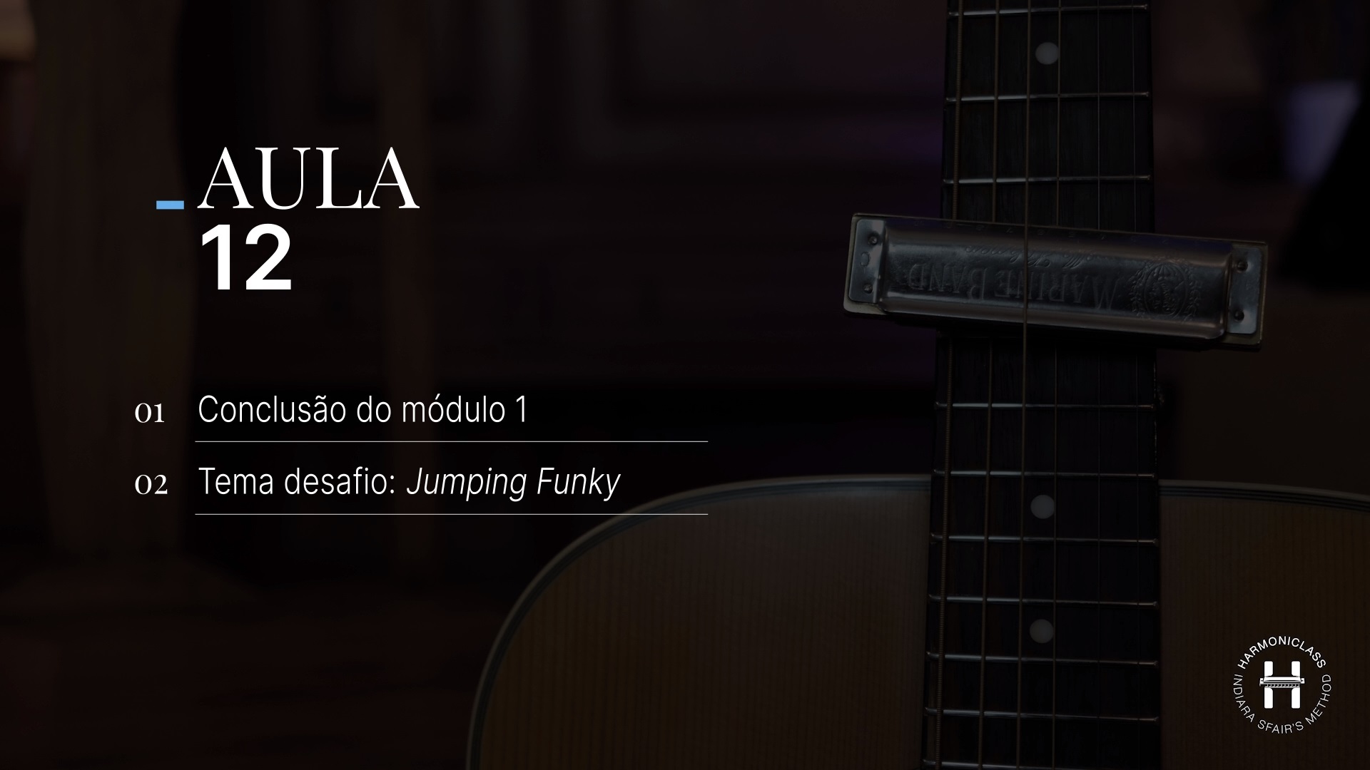 HARMONICLASS Learn Harmonica with Indiara Sfair